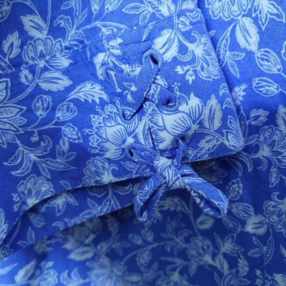 J. Jill Tie Sleeve Top Size XL - Picture 6 of 10